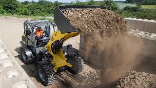 Wacker Neuson wheel loader WL52  The classic on the construction site [upl. by Meg]