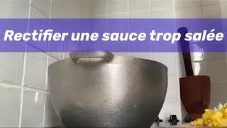 Rectifier une sauce salée [upl. by Sirahc600]