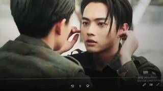 Eng Arsenal Military Academy deleted scene Xie Xiang and Gu Yan Zheng situp kiss [upl. by Noeruat275]