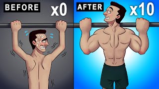 Go from 0 to 10 PullUps FAST [upl. by Aikemal758]