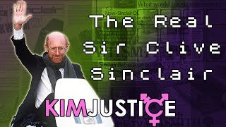 The REAL Sir Clive Sinclair Portable TVs Black Watches and C5s Oh my  Kim Justice [upl. by Atiuqrahc]