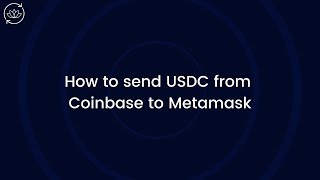 How to send USDC from coinbase to metamask [upl. by Anaek]