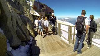 Daytrip to the quotAguille du Midi  Chamonix Mont Blanc HD movie [upl. by Baillieu]