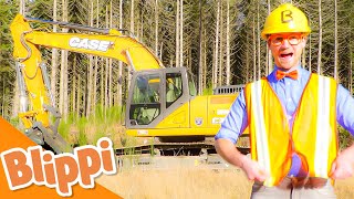 Learn about Excavators  Educational Videos for Kids [upl. by Zacek]