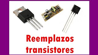 Transistor reemplazos equivalentes [upl. by Borszcz]