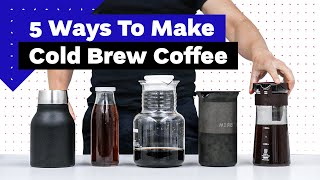 How To Make Cold Brew Coffee At Home [upl. by Ylrrad570]