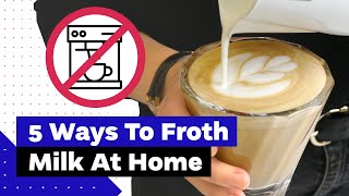 How To Froth Milk At Home Best Milk Frothers Review [upl. by Camp]