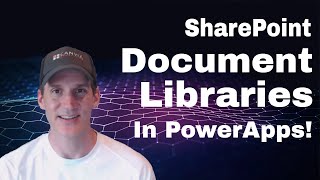 HOW TO Use SharePoint Document Libraries In PowerApps [upl. by Cassandre318]