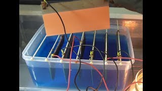 Gold Recovery via Copper Electrolysis  Part 1 [upl. by Gurl]