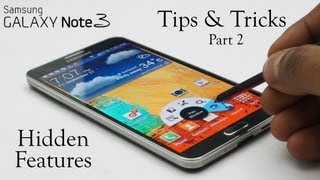 Galaxy Note 3 Software Explained  Tips amp Tricks Hidden Features amp more Part 22 [upl. by Schluter]