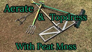 Topdressing With Peat Moss [upl. by Gordy]