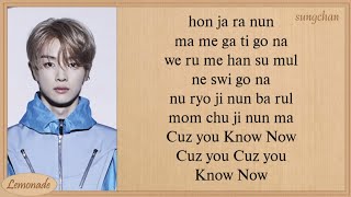 NCT U  Know Now Easy Lyrics [upl. by Jochbed]