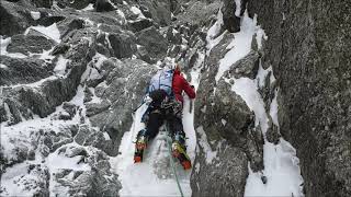 ModicaNoury  ice amp mixed climbing on Mont Blanc du Tacul Chamonix [upl. by Kip]