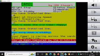 Camel  Sinclair QL  Pantheon  Test Windows 10 [upl. by Yliab482]