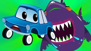 Zeek And Friends  Scary Flying Shark  Car Songs And Rhymes For Videos [upl. by Dinny]