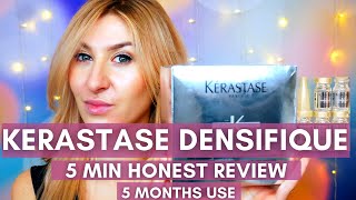 KERASTASE DENSIFIQUE SERUM review  How to use it at home  FULL TUTORIAL [upl. by Inanuah]