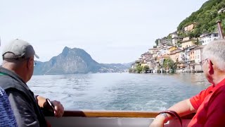 Tauck  Boat Cruise on Lake Lugano Switzerland [upl. by Mathis]