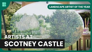 Scotney Castle Painting  Landscape Artist of the Year  S02 EP4  Art Documentary [upl. by Kalk]