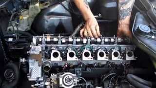 bmw 525 tds engine repair [upl. by Auqenet]