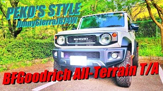 BFGoodrich AllTerrain TA KO2 LT23575R15「PEKOS STYLE JimnySierraJB74W」 [upl. by Nivel756]