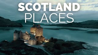 10 Best Places to Visit in Scotland  Travel Video [upl. by Xavler]