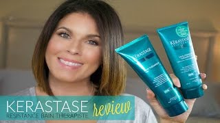 Kerastase Resistance Bain Therapiste Review  Shampoo  Conditioner  Kerastase Transforms [upl. by Reerg]