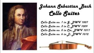 Johann Sebastian Bach  Cello suites in 432 Hz great for reading or studying [upl. by Ahsilrac471]