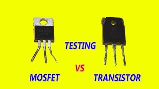 MOSFET vs Transistor Testing Difference [upl. by Gensler135]