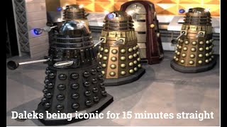 The Daleks being iconic for 15 minutes straight [upl. by Mauceri]