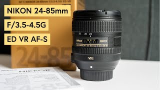 NIKON 2485mm F3545G ED VR AFS Review [upl. by Llibyc]