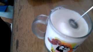 Aerolatte Review Frothing Cold Milk In Under 1 Minute [upl. by Ruth]